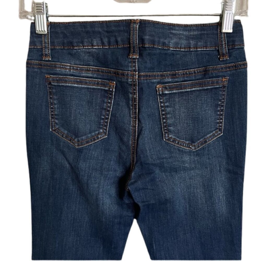 Cat & Jack Girl's Distressed Blue Jeans Size 12 - Picture 5 of 8